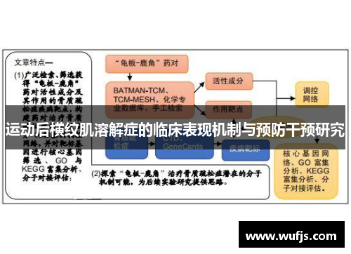 运动后横纹肌溶解症的临床表现机制与预防干预研究